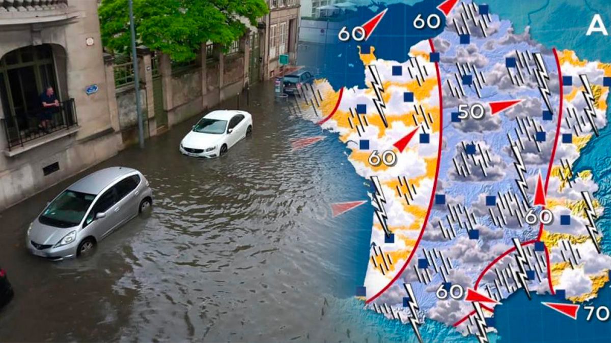 Météo : fortes pluies dès mercredi, des risques d’inondations et de crues sont-ils à prévoir ?