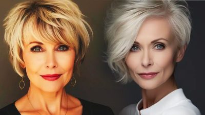 3 coupes de cheveux tendances et parfaites après 50 ans pour paraître plus jeune