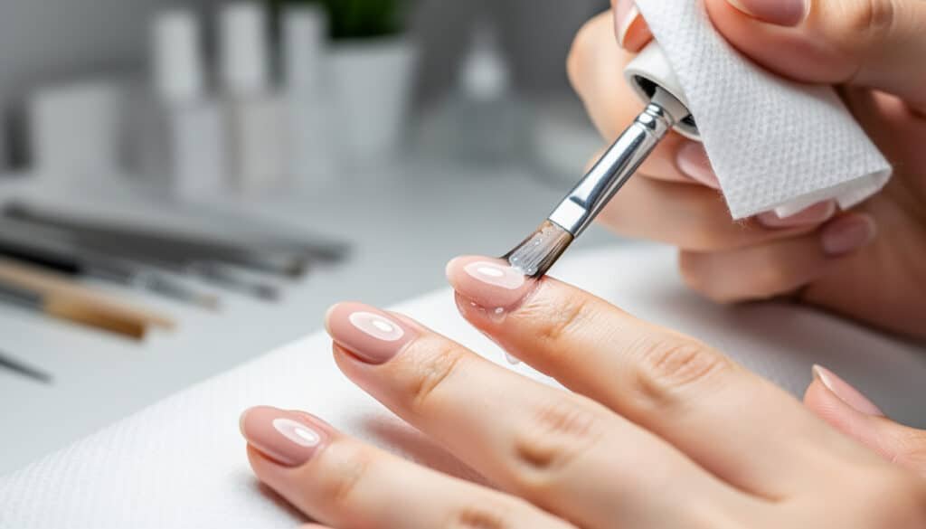 découvrez s'il est nécessaire de dégraisser entre chaque couche de vernis semi-permanent avec inhibition pour un résultat optimal et une tenue parfaite.