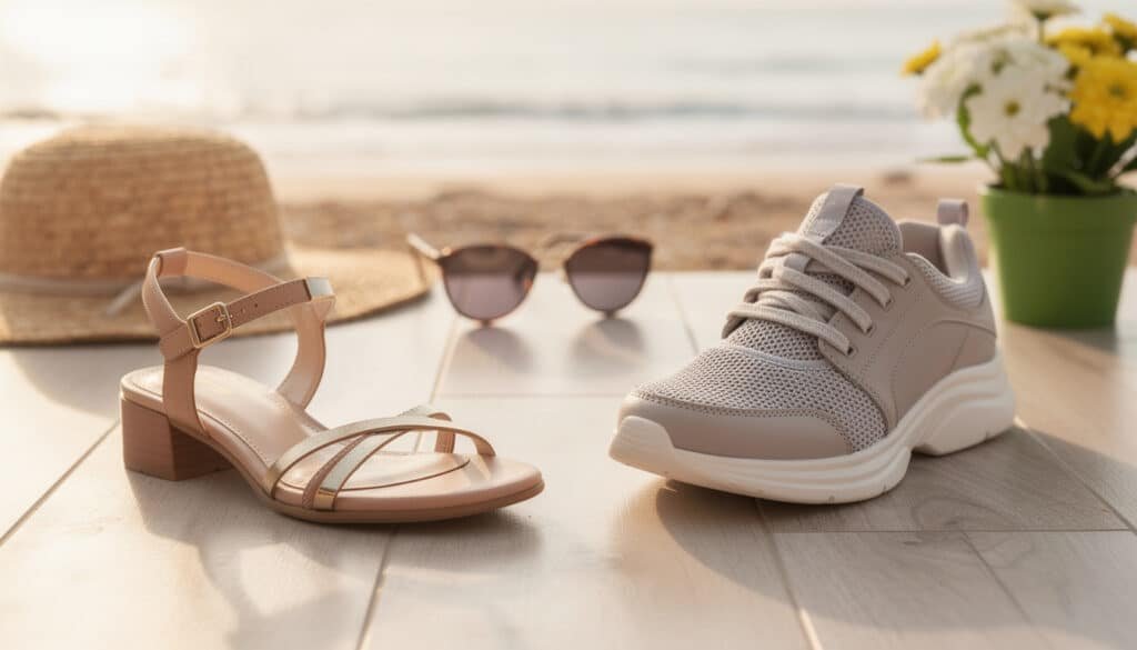 découvrez comment choisir la chaussure idéale pour l'été alliant style et confort afin de profiter pleinement de la saison.