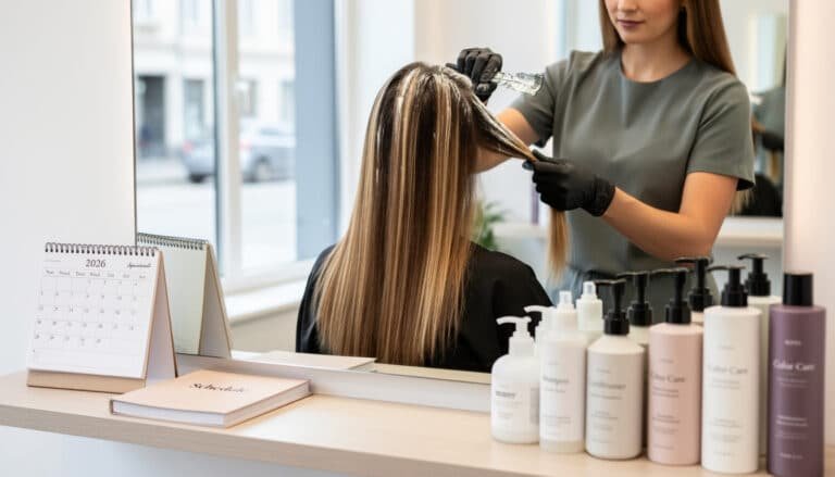 découvrez combien de temps durent les mèches et balayage, ainsi que la fréquence idéale pour les retouches chez le coiffeur afin de préserver une couleur éclatante et un résultat naturel.