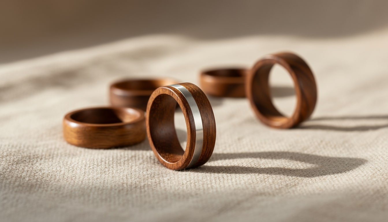 découvrez la tendance des bagues en bois pour femme, alliant mode éthique et élégance naturelle. adoptez un style unique et responsable avec ces bijoux authentiques et respectueux de l'environnement.