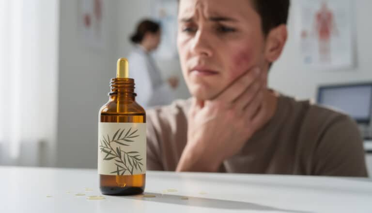 découvrez les risques souvent ignorés de l'huile essentielle de tea tree pour la santé et comment les éviter pour une utilisation sûre.