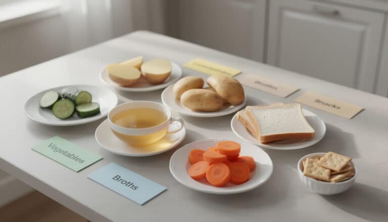 découvrez un tableau complet pour suivre facilement votre régime sans résidus et adopter une alimentation adaptée en toute simplicité.