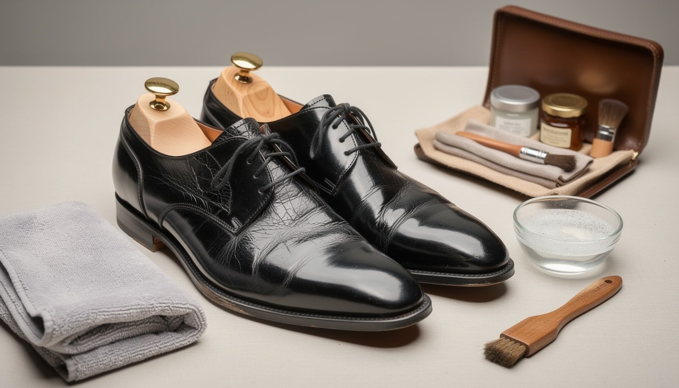 découvrez des astuces et conseils pratiques pour réparer efficacement vos chaussures vernies craquelées et leur redonner un éclat comme neuf.