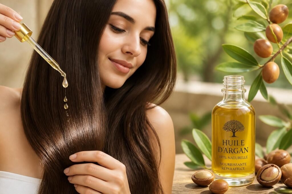 découvrez les bienfaits de l'huile d'argan pour des cheveux nourris, hydratés et éclatants de santé. apprenez comment l'utiliser pour revitaliser et protéger votre chevelure naturellement.