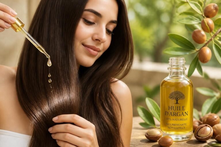 découvrez les bienfaits de l'huile d'argan pour des cheveux nourris, hydratés et éclatants de santé. apprenez comment l'utiliser pour revitaliser et protéger votre chevelure naturellement.
