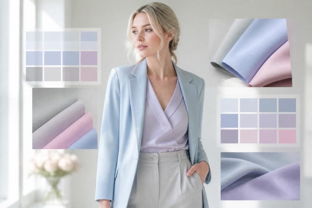 découvrez comment maîtriser la colorimétrie pour un été froid et sublimer votre style grâce à des conseils adaptés à votre palette de couleurs.