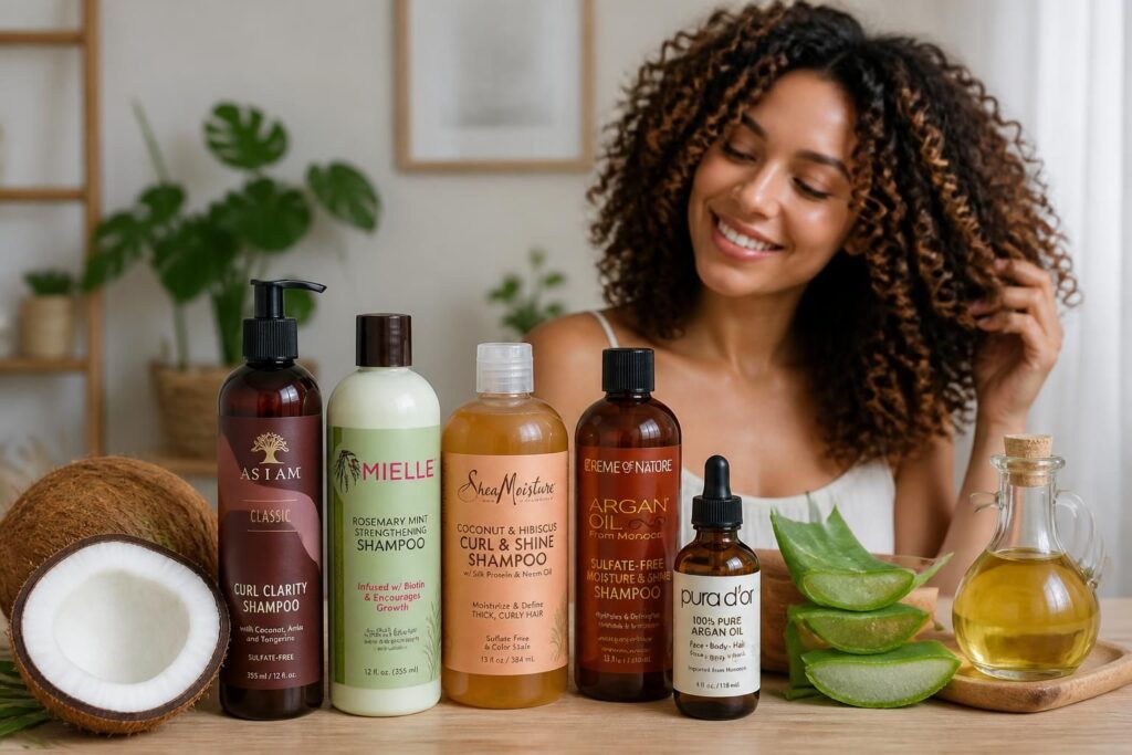 découvrez quel est le meilleur shampoing pour cheveux bouclés et nos conseils pour bien le choisir afin de sublimer vos boucles tout en les nourrissant.