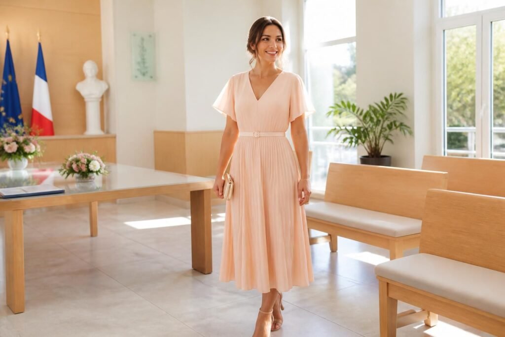 découvrez nos conseils et idées pour choisir la robe parfaite pour un mariage à la mairie, alliant élégance et simplicité pour ce jour unique.