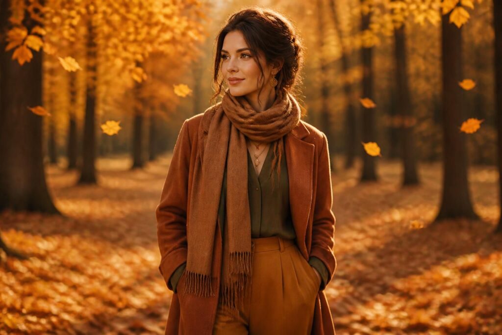 découvrez comment la colorimétrie automne peut sublimer votre style en valorisant les tons chauds et naturels adaptés à votre teint pour une allure harmonieuse et élégante.