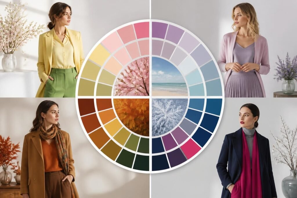 découvrez tout sur la colorimétrie saisonnière et apprenez à choisir les couleurs qui mettent en valeur votre teint et votre style.