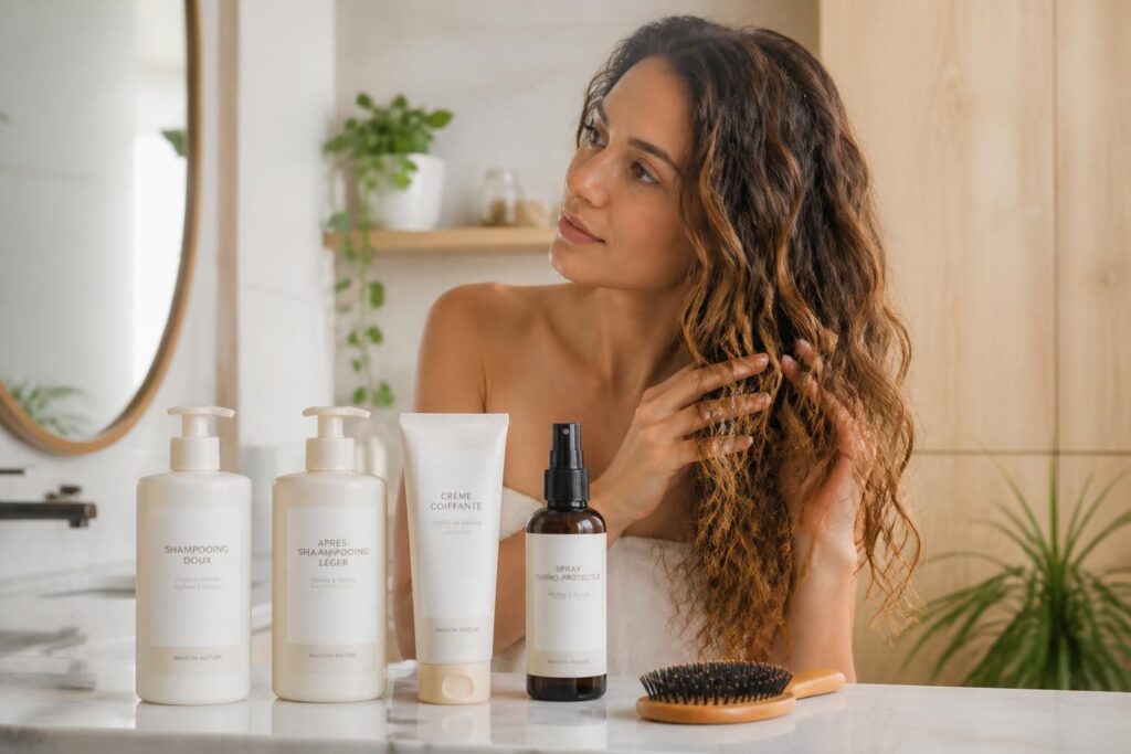 découvrez une routine quotidienne simple et efficace pour sublimer vos cheveux ondulés, leur apporter douceur, volume et éclat naturel.