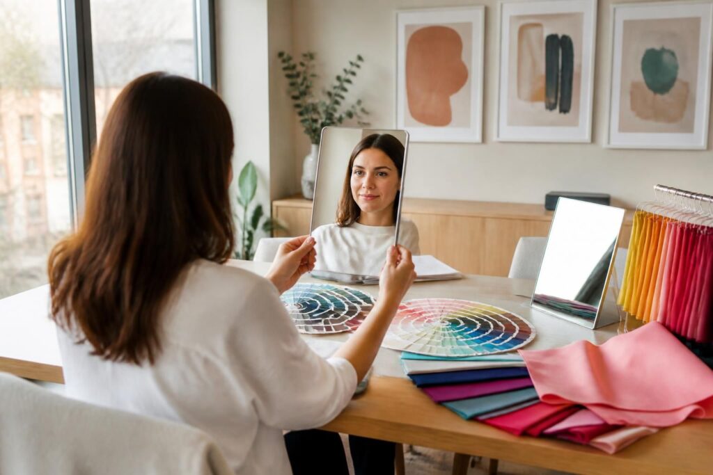 découvrez tout ce qu'il faut savoir sur le test colorimétrique pour choisir les couleurs qui vous mettent en valeur et subliment votre style.