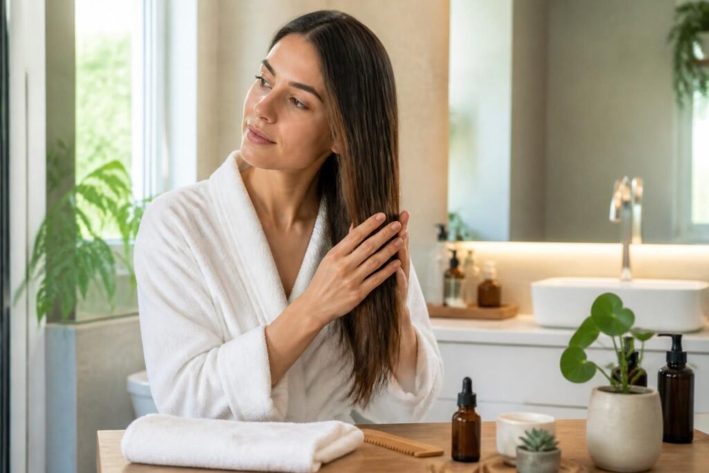 découvrez des méthodes douces et réalistes pour obtenir des cheveux lisses sans utiliser de lisseur, et prenez soin de votre chevelure naturellement.