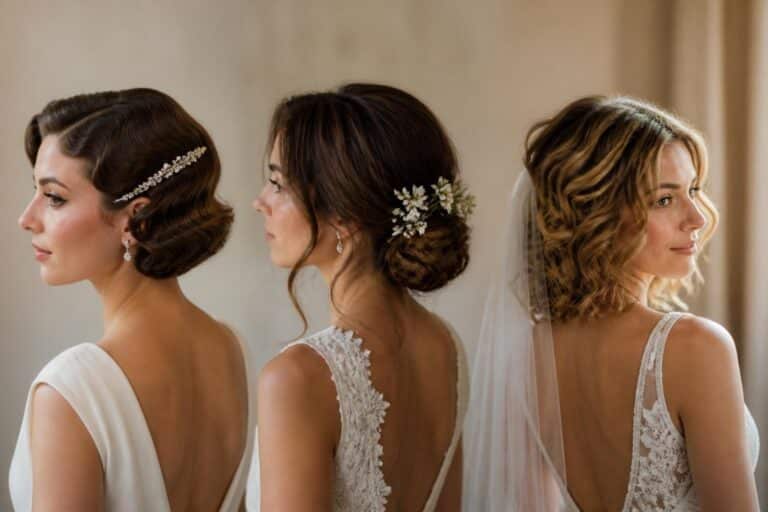 découvrez des idées élégantes de coiffures pour coupe au carré, parfaites pour un mariage, adaptées à toutes les longueurs de cheveux.