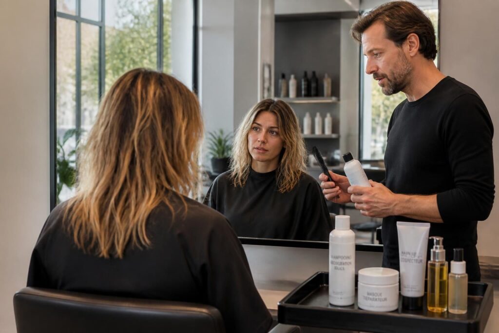 découvrez comment enlever une coloration ratée en toute sécurité avec des méthodes prudentes avant de corriger votre couleur de cheveux.