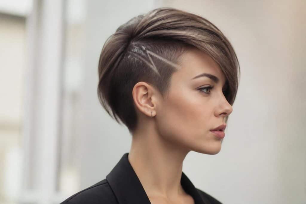 découvrez la tendance du trait éclair dans les cheveux, une touche graphique audacieuse à adopter avec soin pour sublimer votre style en toute élégance.