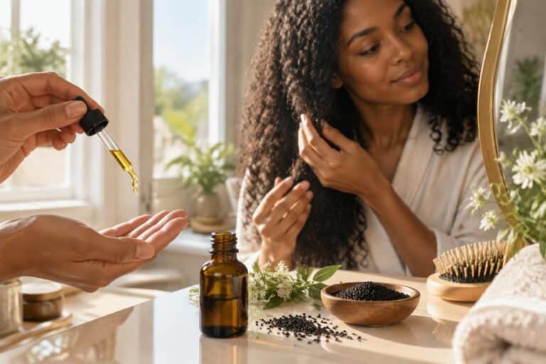 découvrez l’huile de nigelle bio pour les cheveux : ses usages, ses atouts et les précautions à prendre pour la doser avec prudence.