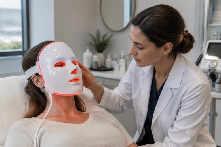 masque led visage : découvrez ce qu’en disent les dermatologues, ses bénéfices possibles, ses limites et les précautions à connaître.