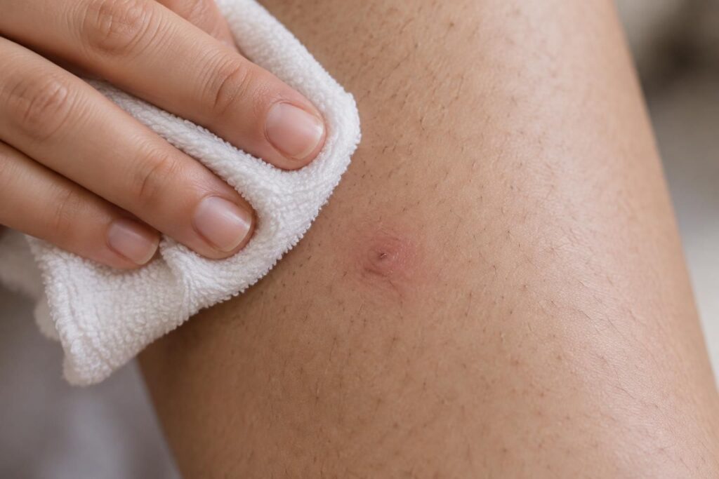 poils incarnés : découvrez des gestes doux pour les faire remonter sans irriter la peau, et les erreurs à éviter pour prévenir rougeurs et boutons.